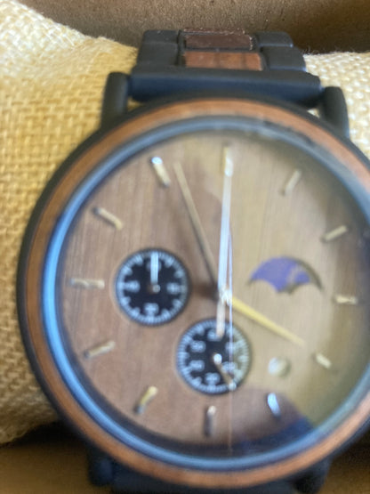 Holz Chronographen Uhren