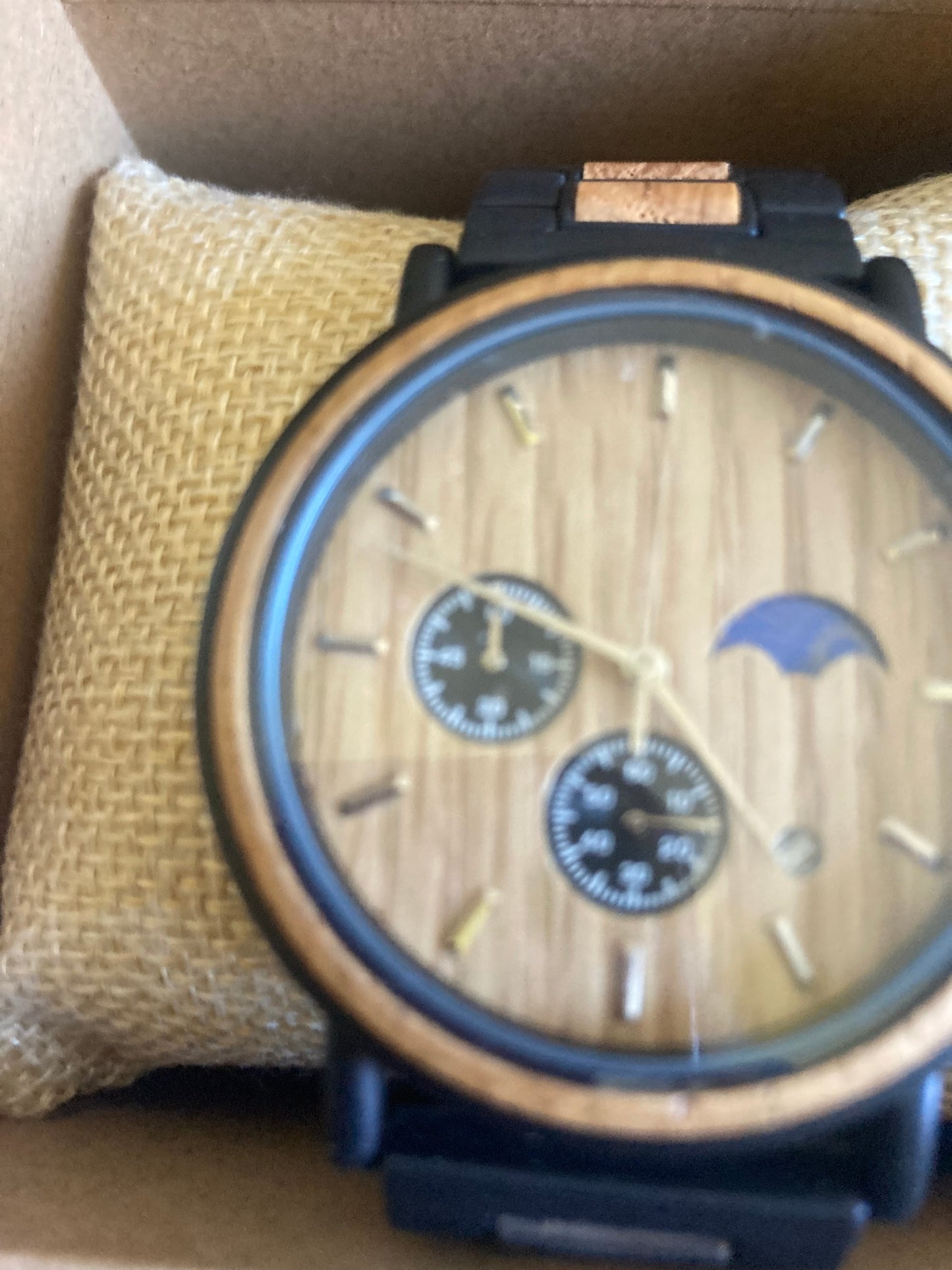 Holz Chronographen Uhren